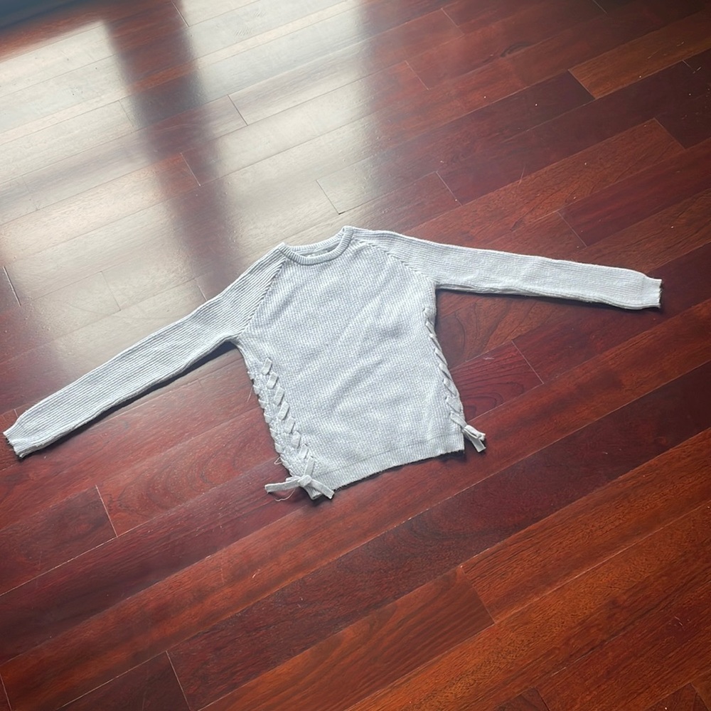 Girls purple/blue primark sweater